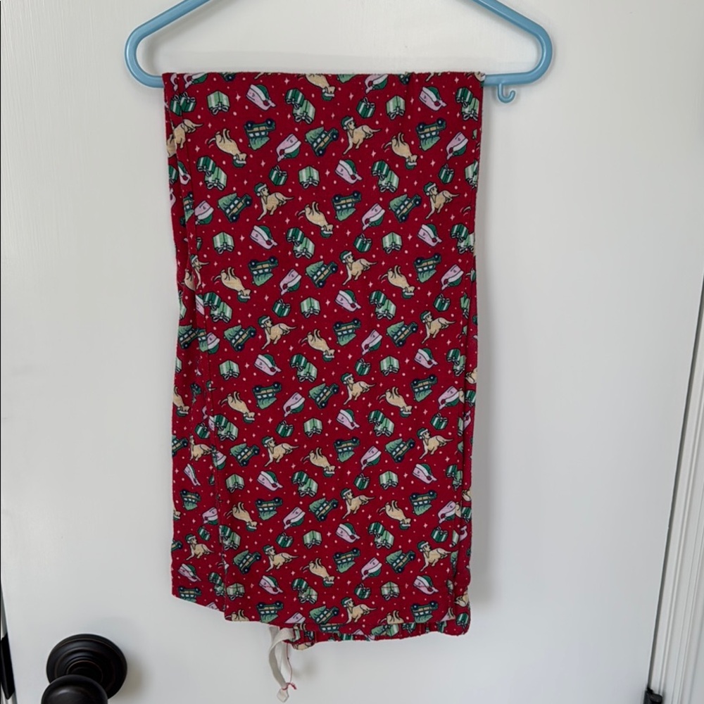 Vineyard Vines Boys’ Red Pajama Pants, Holiday Christmas, Medium 12-14 - Picture 2 of 4